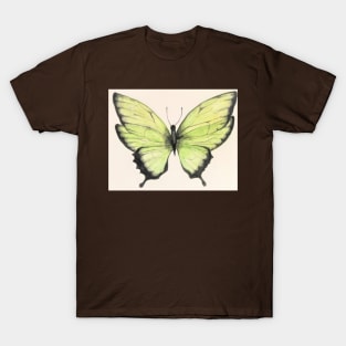 Green Lime Butterfly T-Shirt